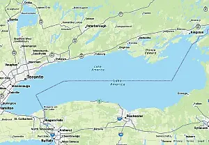 Apple rebautiza el lago Ontario siguiendo a Google