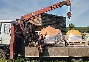 Una calabaza de dimensiones heroicas