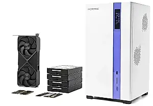 Morefine MNAS-X1: un NAS colocado boca abajo