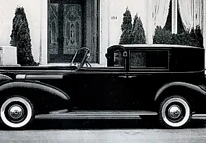 Packard 1938: роскошь с лицом похоронного экипажа