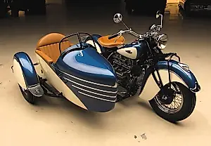 Jay Leno оживил старый 'Indian Chief' из ада