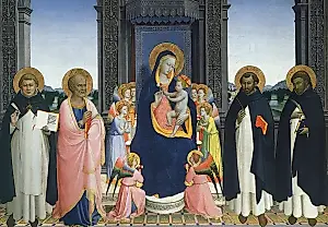 El altar más antiguo de Fra Angelico vuelve a su lugar tras la restauración