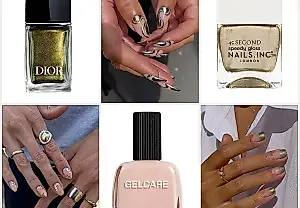 La manicura metalizada se ha convertido en la gran tendencia de la semana