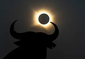 La foto viral de un olímpico durante el eclipse solar: Europa 2026