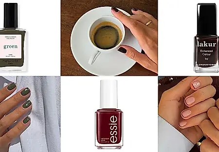 Uñas cortas: manicura de otoño sin aburrimiento