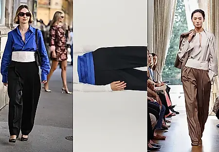 Vuelve el fajín: la banda del esmoquin conquista la moda de diario