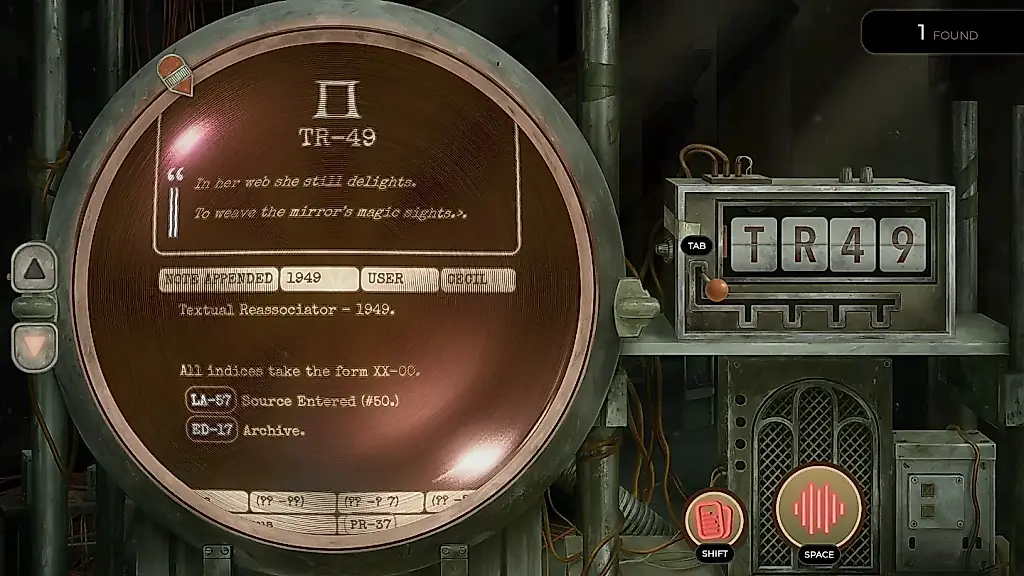 TR-49: juegos de códigos para detectives