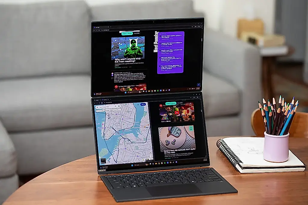 Asus Zenbook Duo (2026): doble pantalla, doble precio