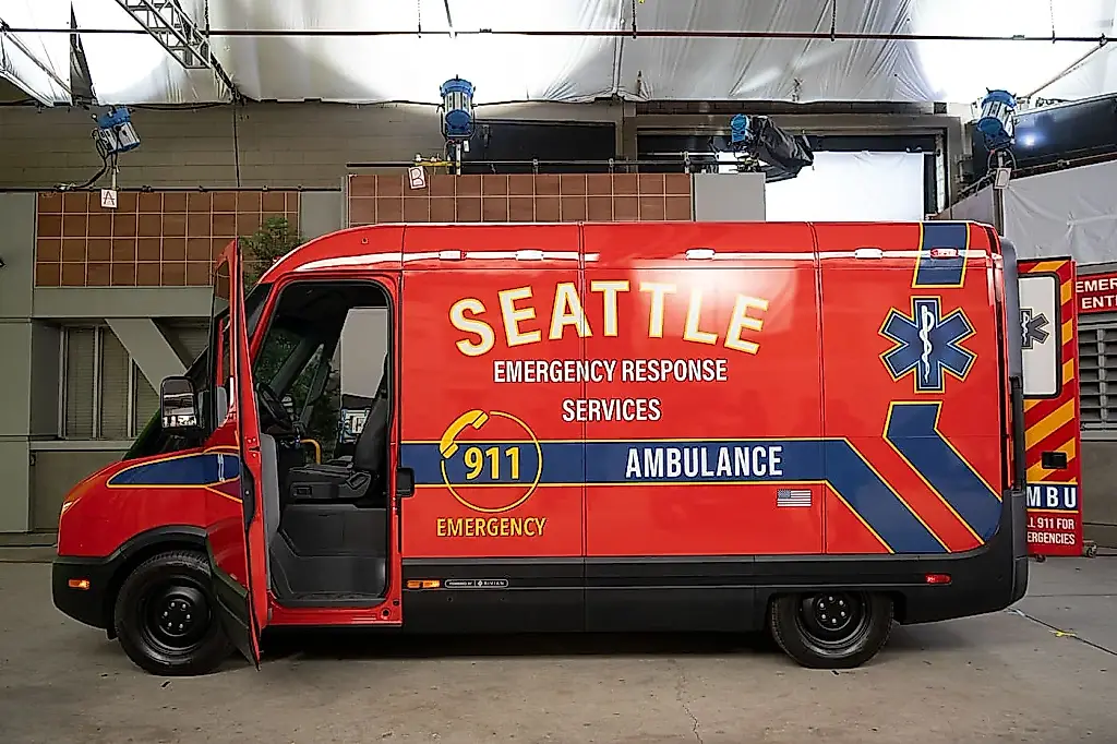 La ambulancia eléctrica de Hollywood: un Rivian para Grey’s Anatomy