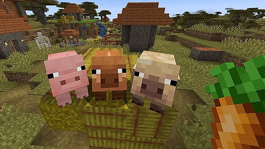 Cuando Minecraft se hace pasar por algo más