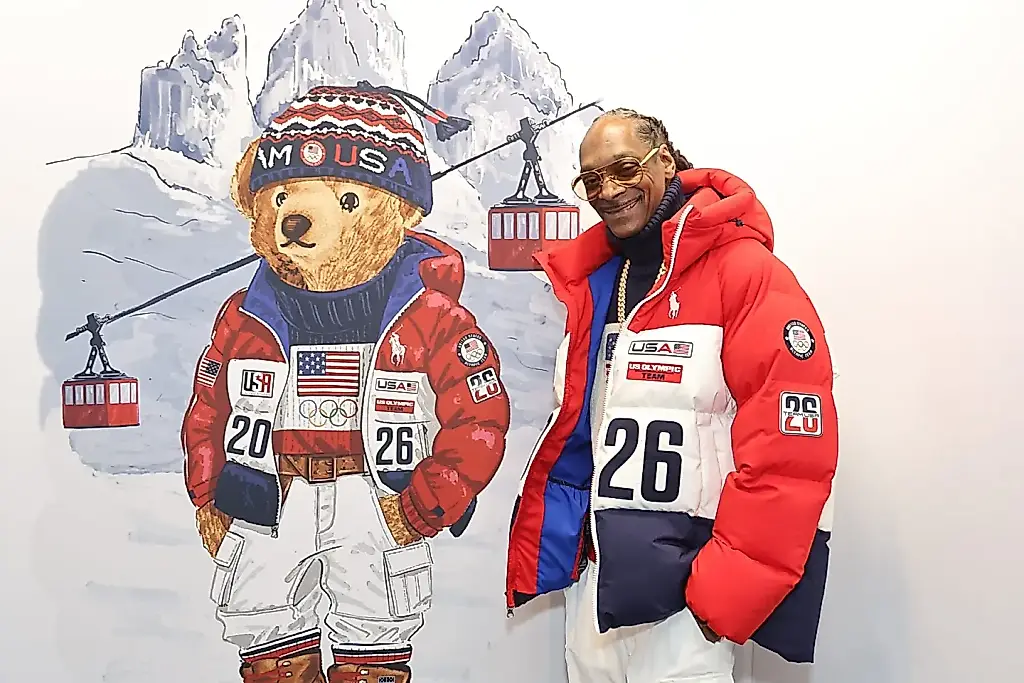 Snoop Dogg y la llama olímpica