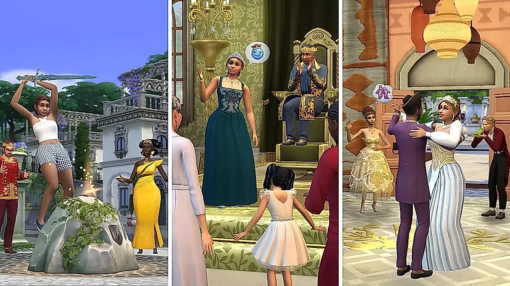 Pasiones reales en The Sims 4