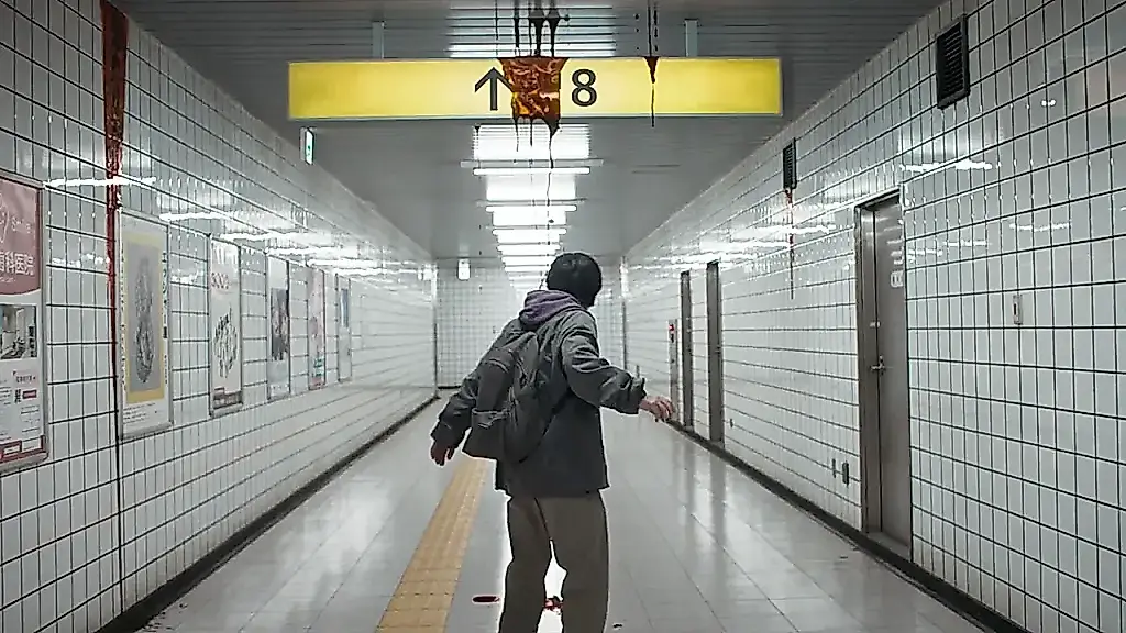 El terror de neón de Exit 8