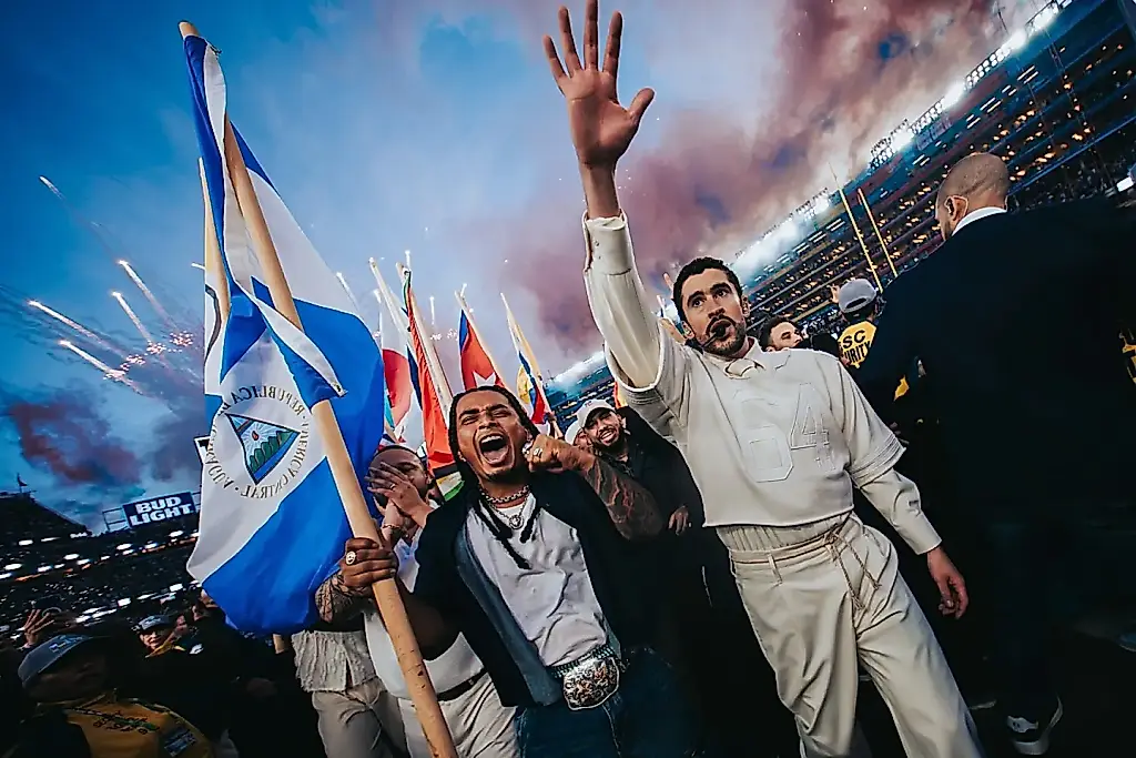 La bandera que vio el mundo entero