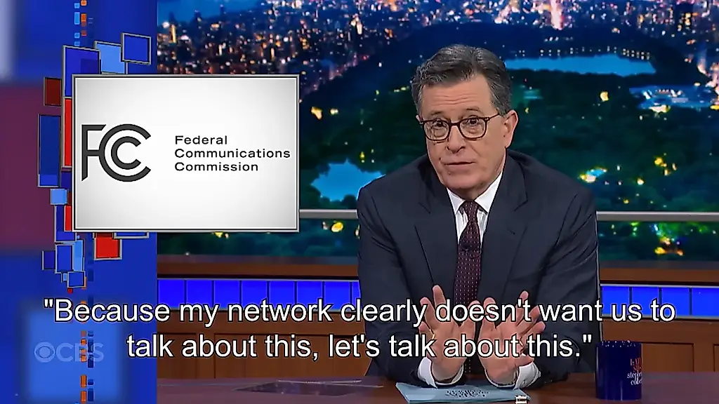 Colbert contra CBS