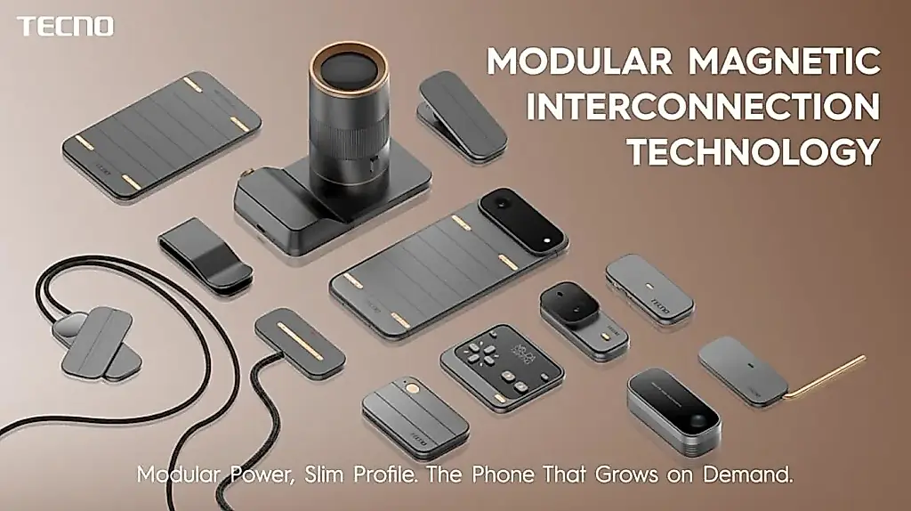 El rebelde modular y ultrafino de Tecno