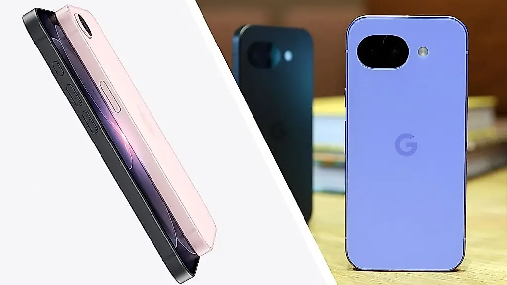 iPhone 17e frente a Pixel 10a
