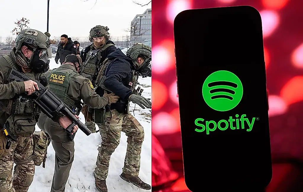 Spotify deja de anunciar a ICE tras el sonado asesinato de una poeta