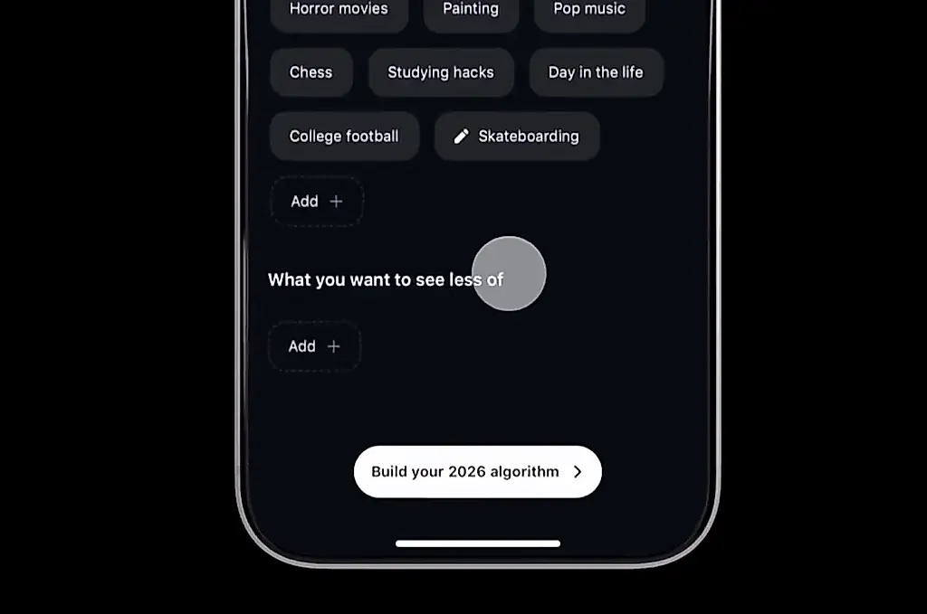 Instagram prueba la personalización de Reels de cara a 2026