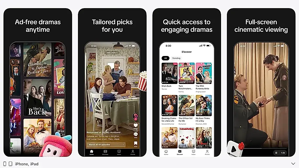 TikTok lanza PineDrama, miniseries de un minuto