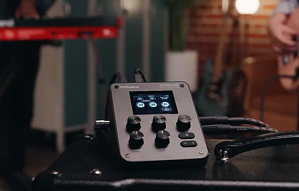 Roland Go:Mixer Studio: un mezclador portátil para todos y cada uno