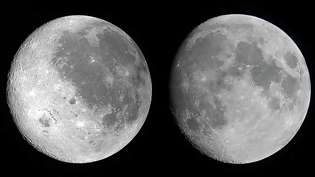 Cara a cara con la Luna: comparación de imágenes