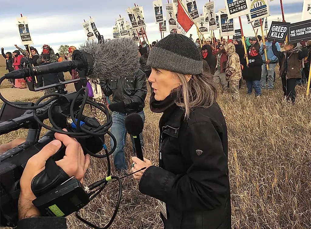 Retrato documental de Amy Goodman
