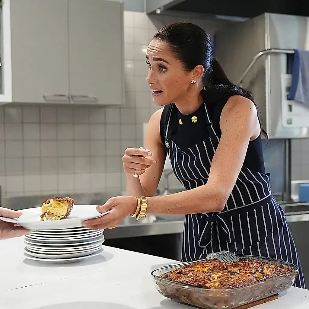 Meghan Markle entre bastidores de MasterChef Australia