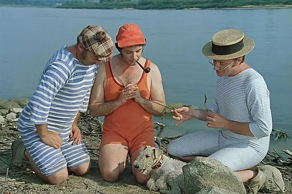 Cómo rodó la URSS el humor británico: Tres hombres en una barca