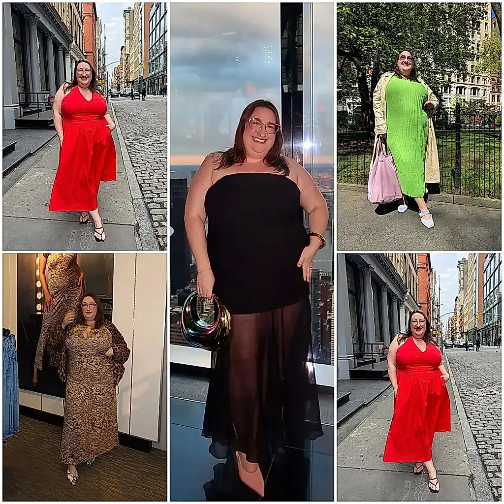 Los cuatro vestidos de talla grande que repito cada primavera