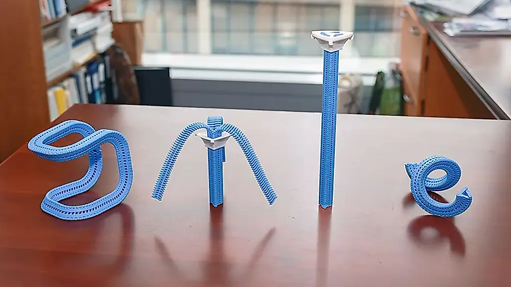 La cremallera impresa en 3D «Y-zipper»: flexible y rígida en cuestión de segundos
