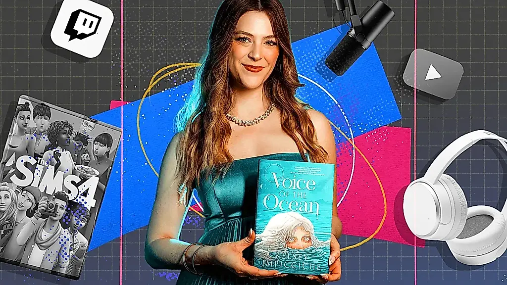 La estrella de YouTube Kelsey Impicciche: de los Sims virales a sus primeros libros