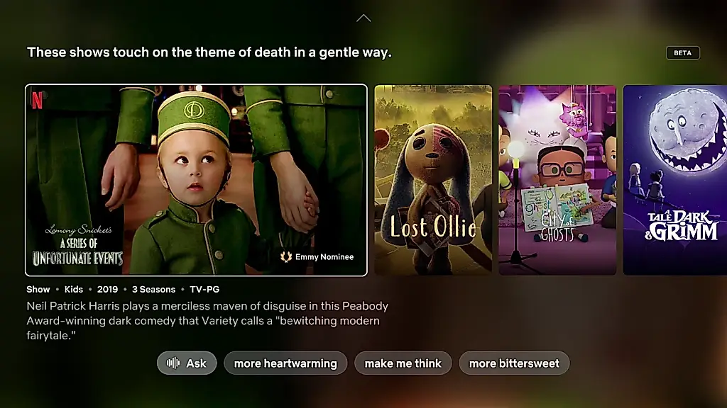 Netflix prueba la búsqueda por voz con inteligencia artificial