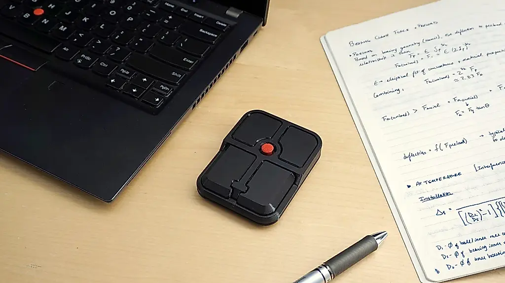 Ploopy Bean: un ratón con trackpoint al estilo ThinkPad