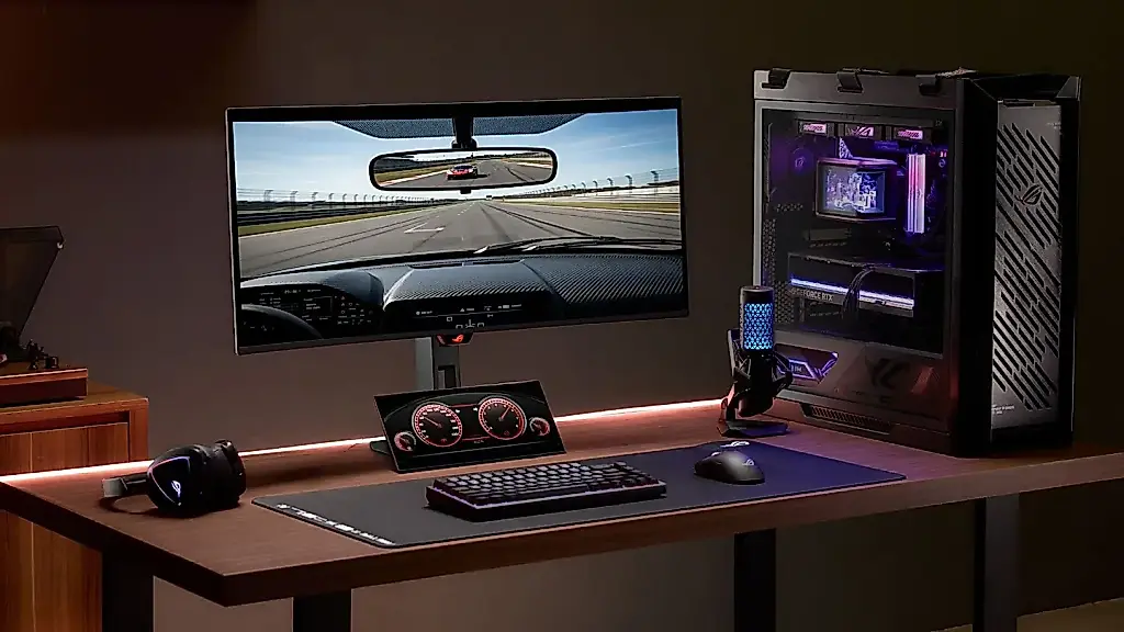 Asus desafía a Elgato con el lanzamiento de una nueva pantalla táctil secundaria