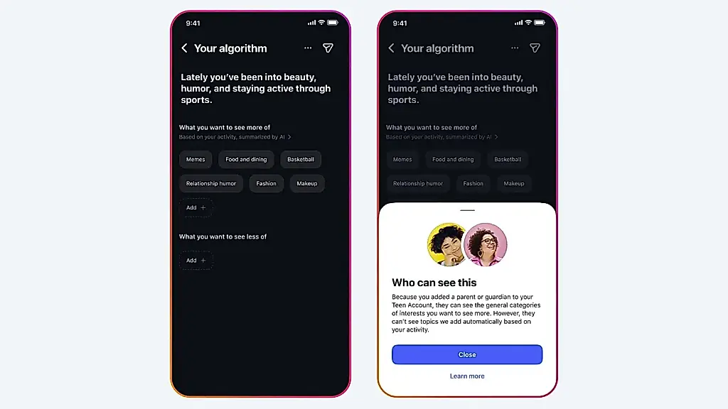 Meta dará a los padres más control sobre los adolescentes en Instagram