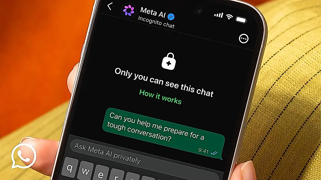 Los usuarios de WhatsApp podrán chatear en privado con Meta AI