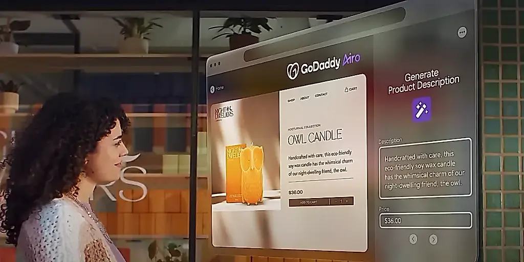 GoDaddy запускает AI для WordPress