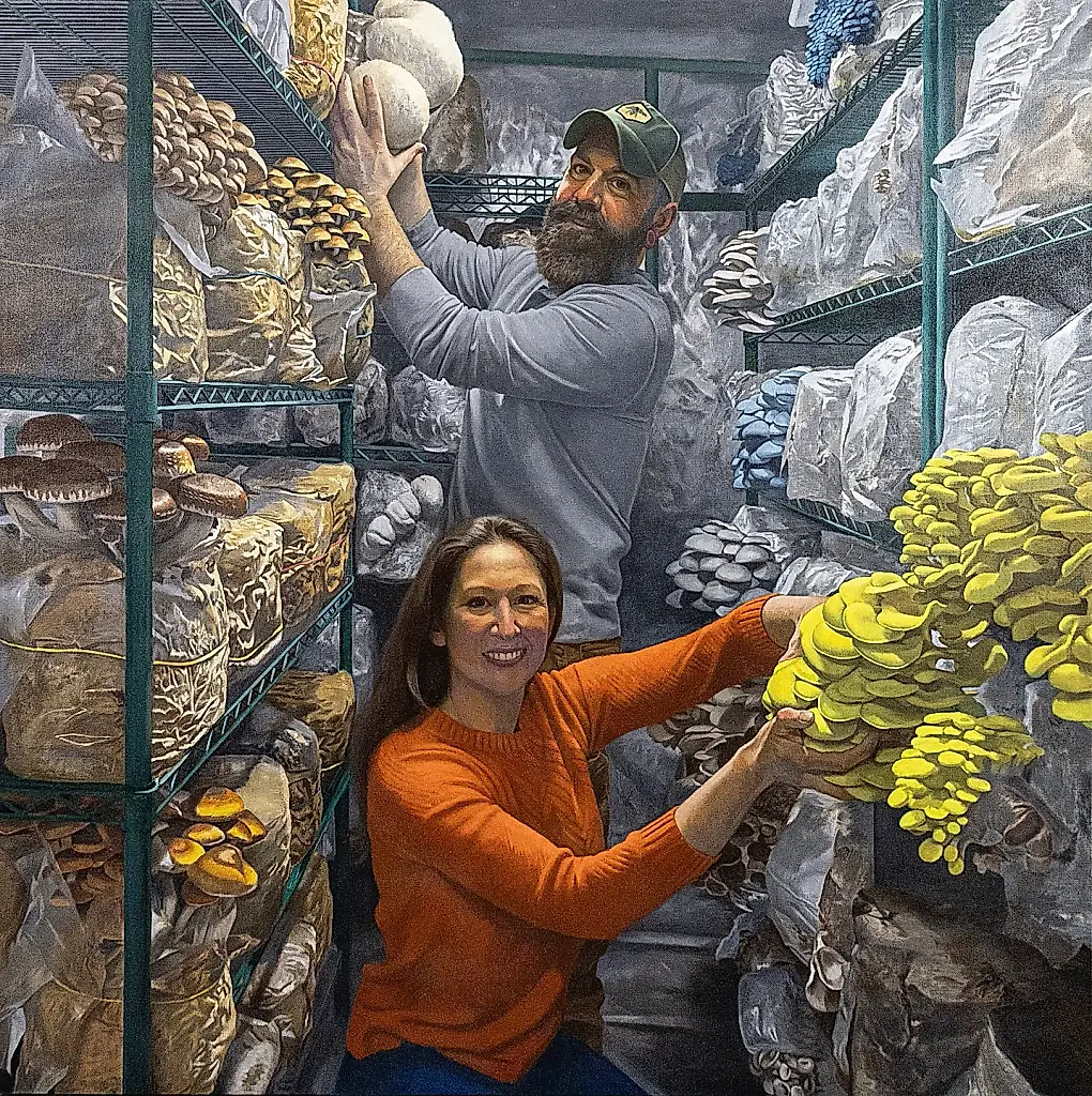 La artista que alimenta a la ciudad