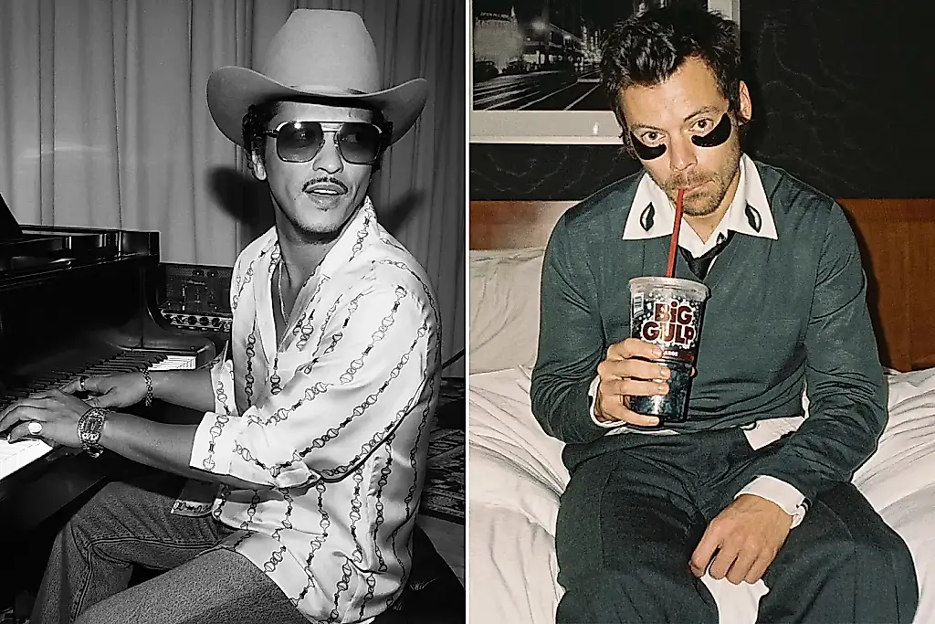 Bruno Mars y Harry Styles: duelo de álbumes entre titanes del pop