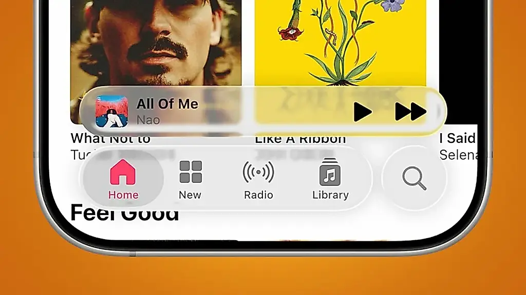 Liquid Glass в iOS 27