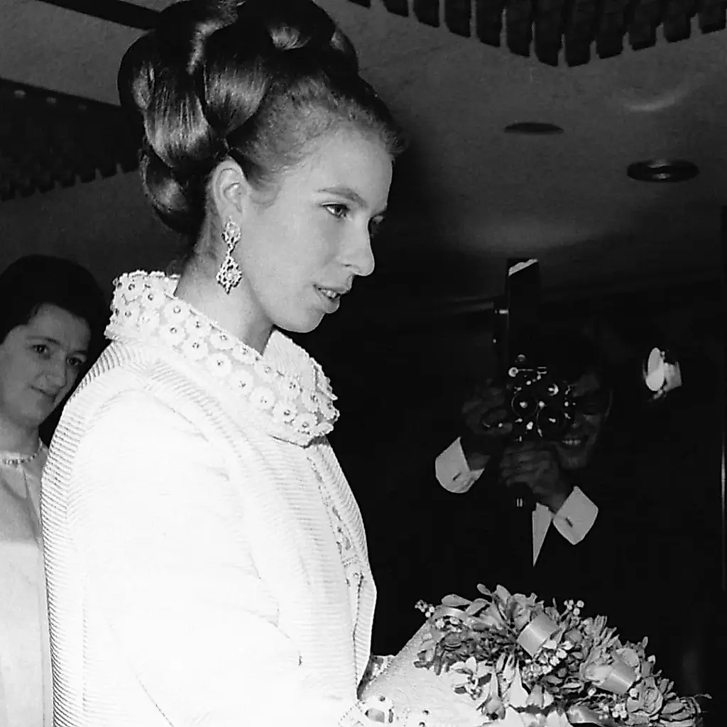La princesa Ana y su abrigo de 1969
