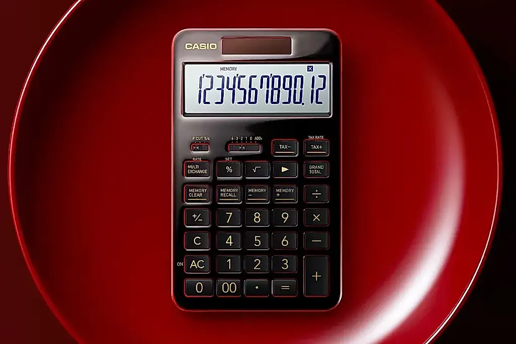 El lujo lacado de Casio
