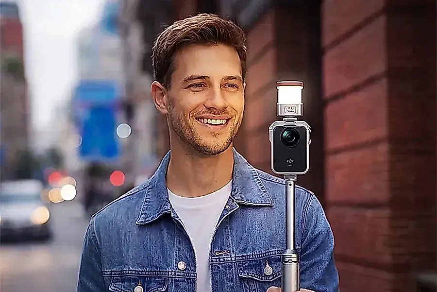 Iluminación barata para grabar en 360°