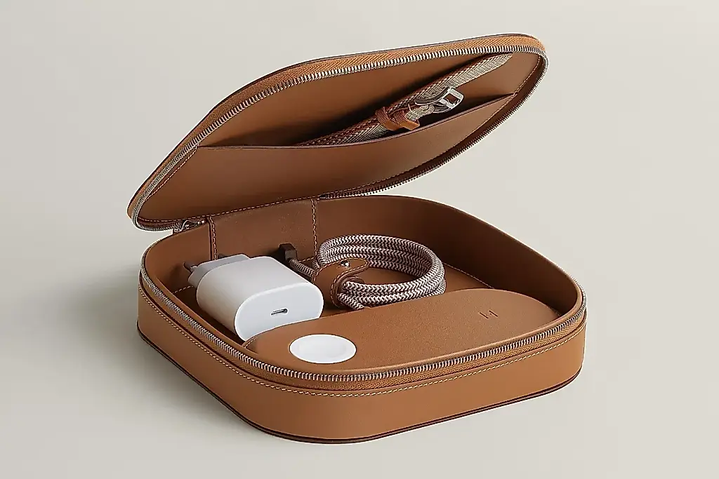 Hermès y un cargador que cuesta como un portátil