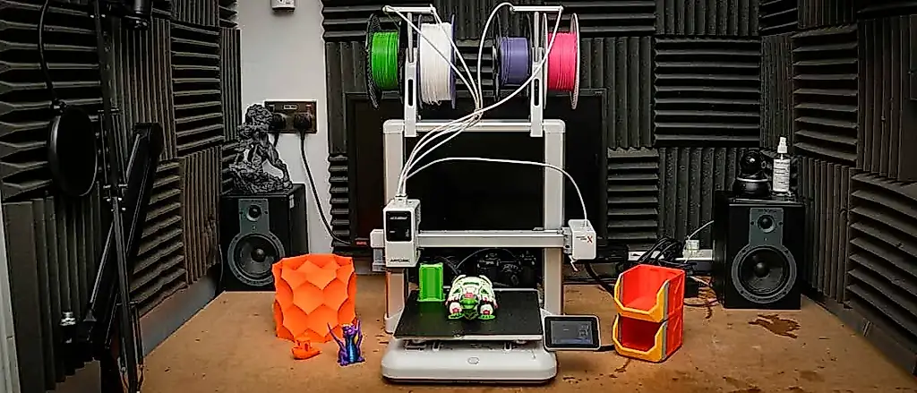 El debut de Anycubic Kobra X en cuatro colores