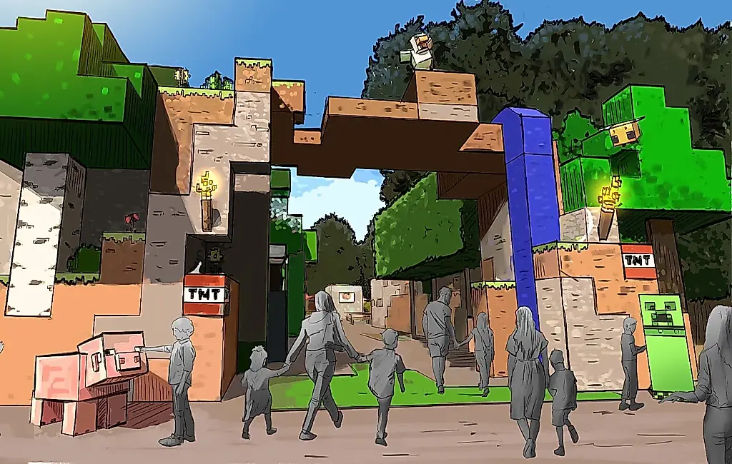 El primer parque de Minecraft abrirá en el Reino Unido