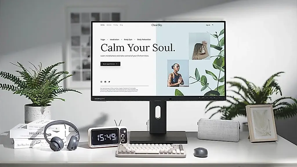 Un monitor que parece casi papel