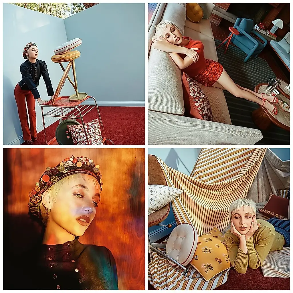 El debut de Emma Chamberlain en West Elm
