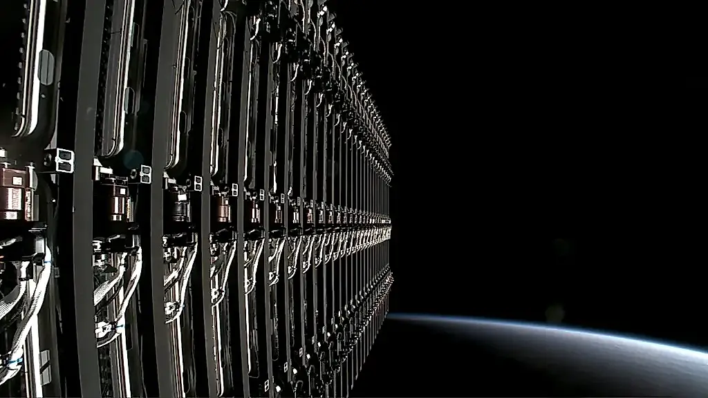 Explosión de un Starlink en órbita